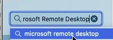 リモートデスクトップ検索